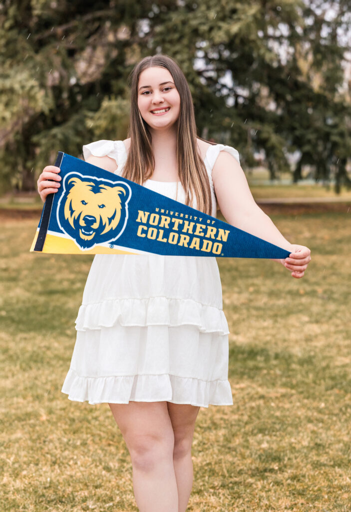 graduation portraits & college bound pictures Berthoud CO photographer Heather Lilly Photography